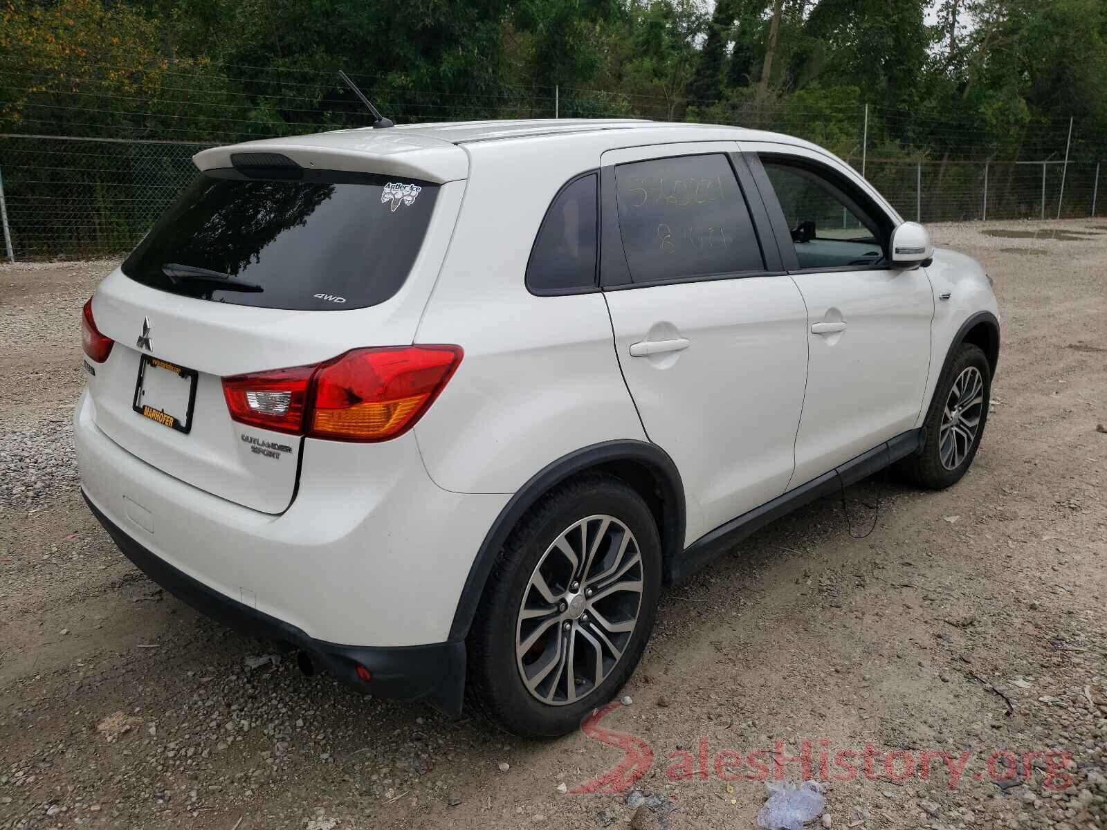 JA4AR3AU6GZ034537 2016 MITSUBISHI OUTLANDER