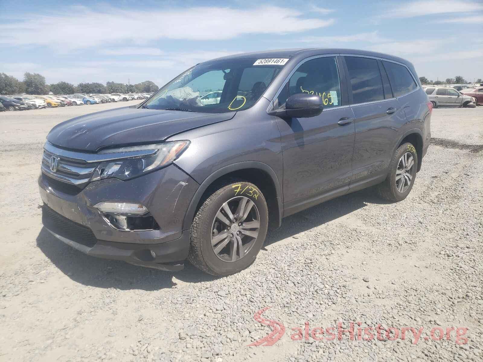 5FNYF6H30GB055661 2016 HONDA PILOT