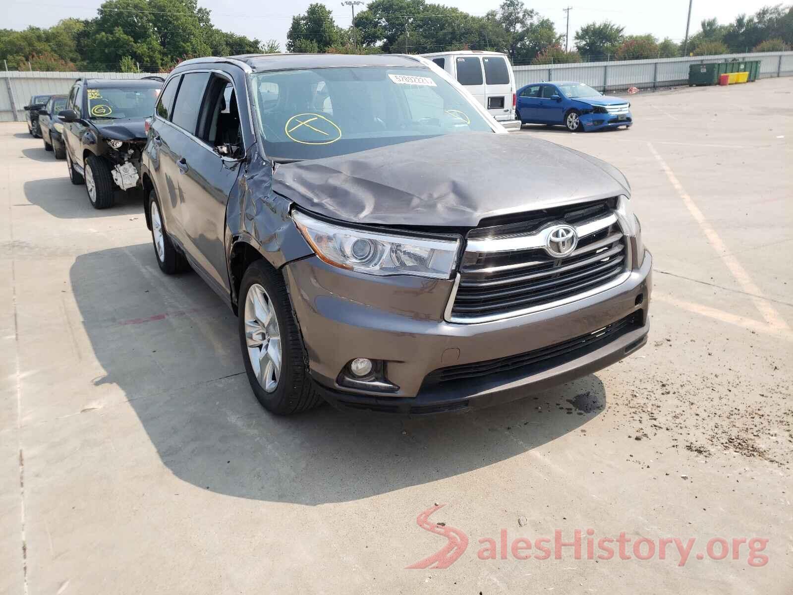 5TDDKRFH9GS304903 2016 TOYOTA HIGHLANDER