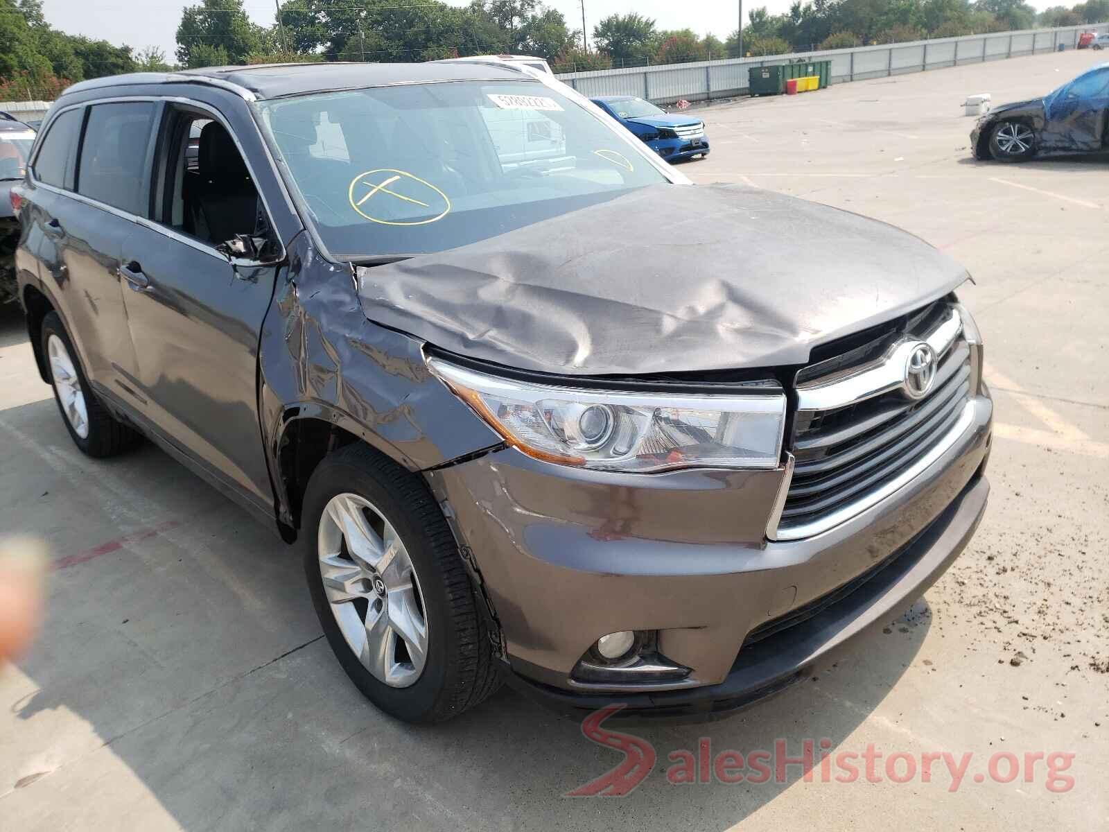 5TDDKRFH9GS304903 2016 TOYOTA HIGHLANDER