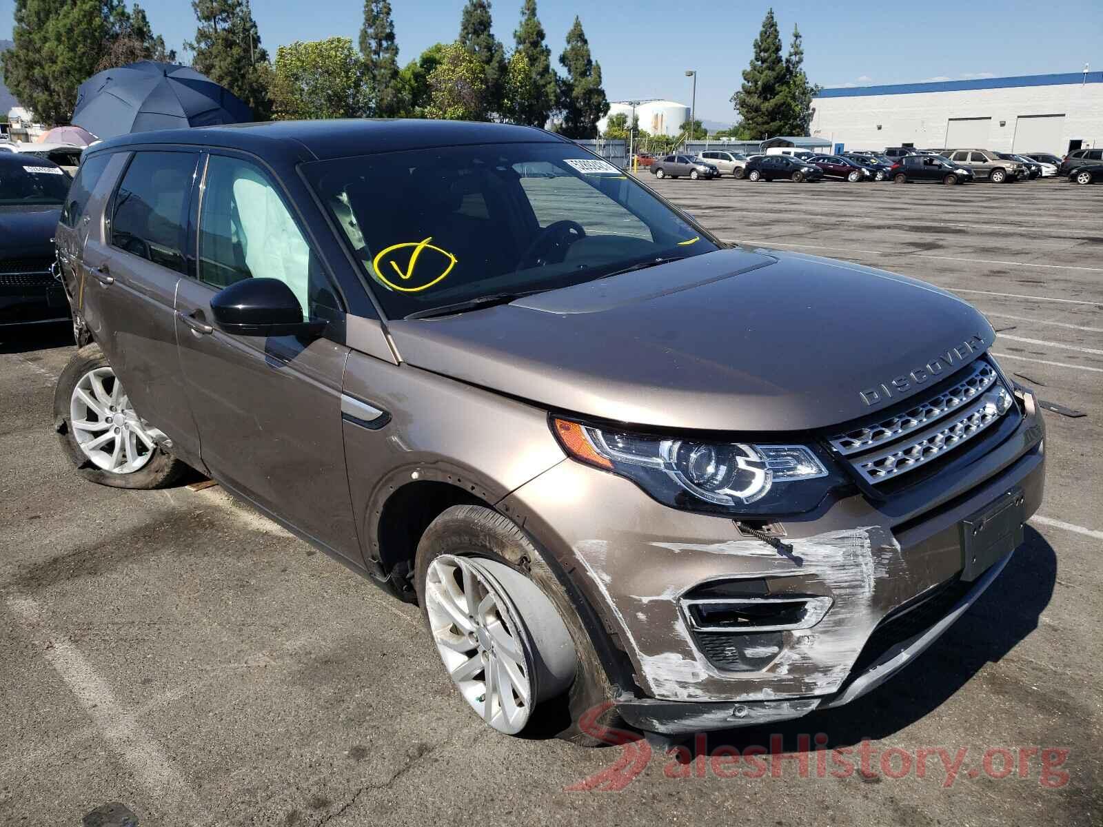 SALCR2BG0GH589208 2016 LAND ROVER DISCOVERY