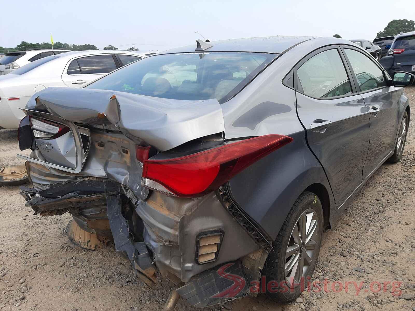 KMHDH4AE9GU484888 2016 HYUNDAI ELANTRA