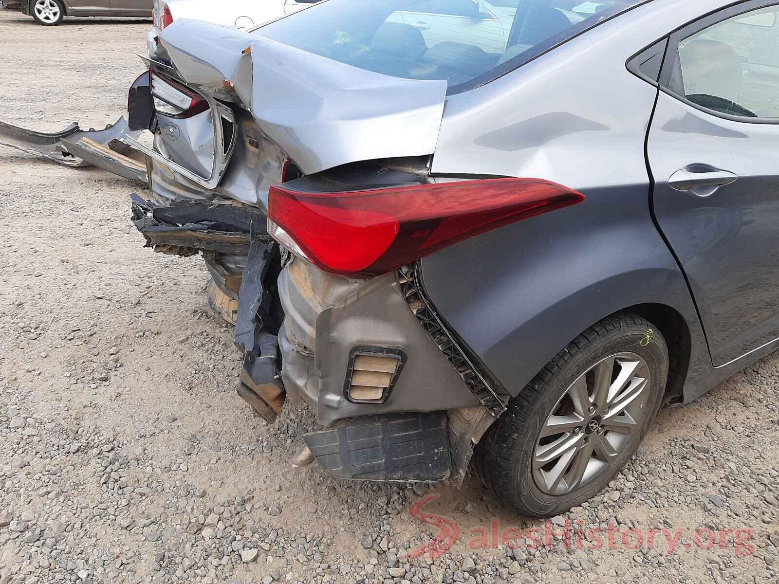 KMHDH4AE9GU484888 2016 HYUNDAI ELANTRA