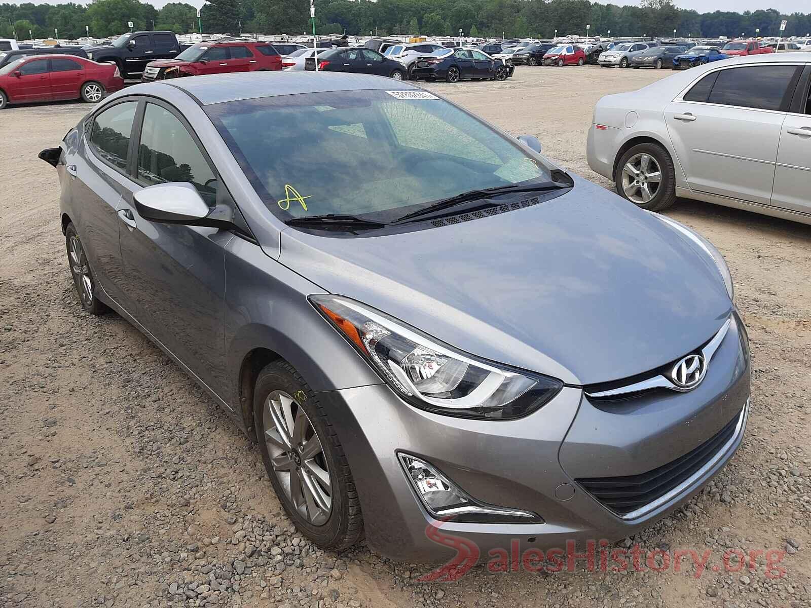 KMHDH4AE9GU484888 2016 HYUNDAI ELANTRA