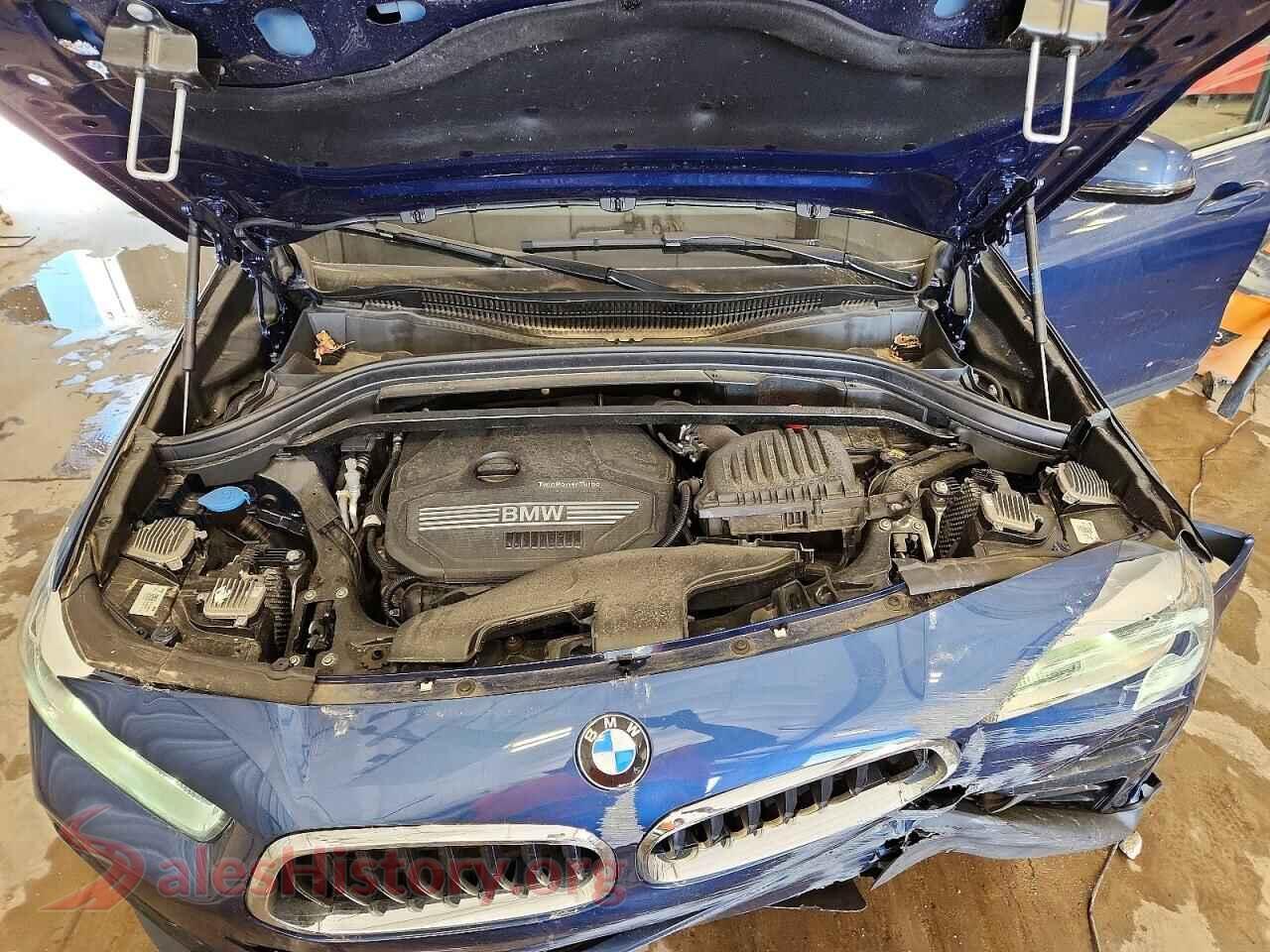 2022 BMW X2 VIN WBXYJ1C06N5U54512, VIN plate