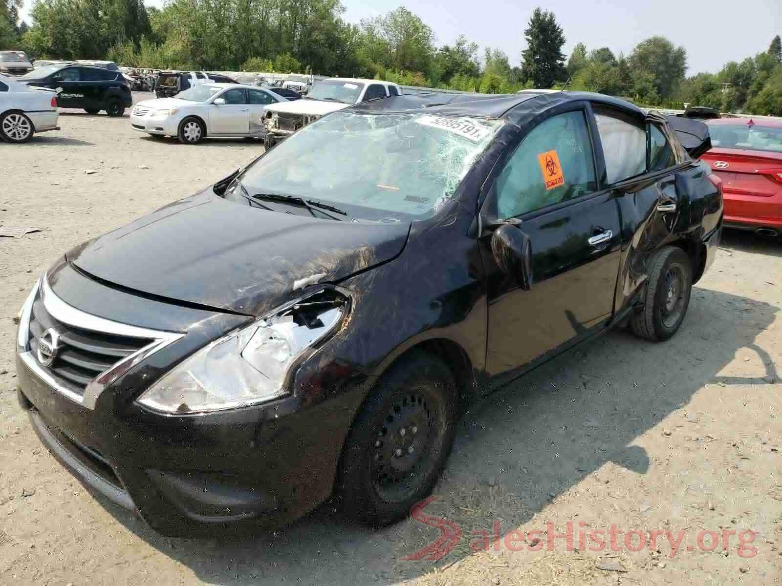 3N1CN7AP0KL858600 2019 NISSAN VERSA