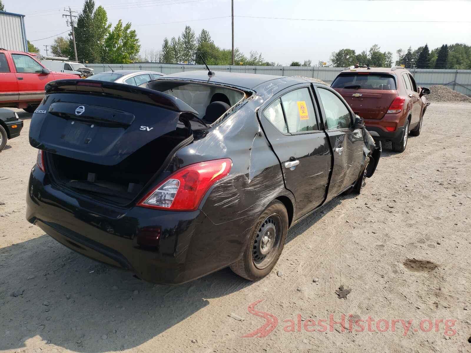 3N1CN7AP0KL858600 2019 NISSAN VERSA