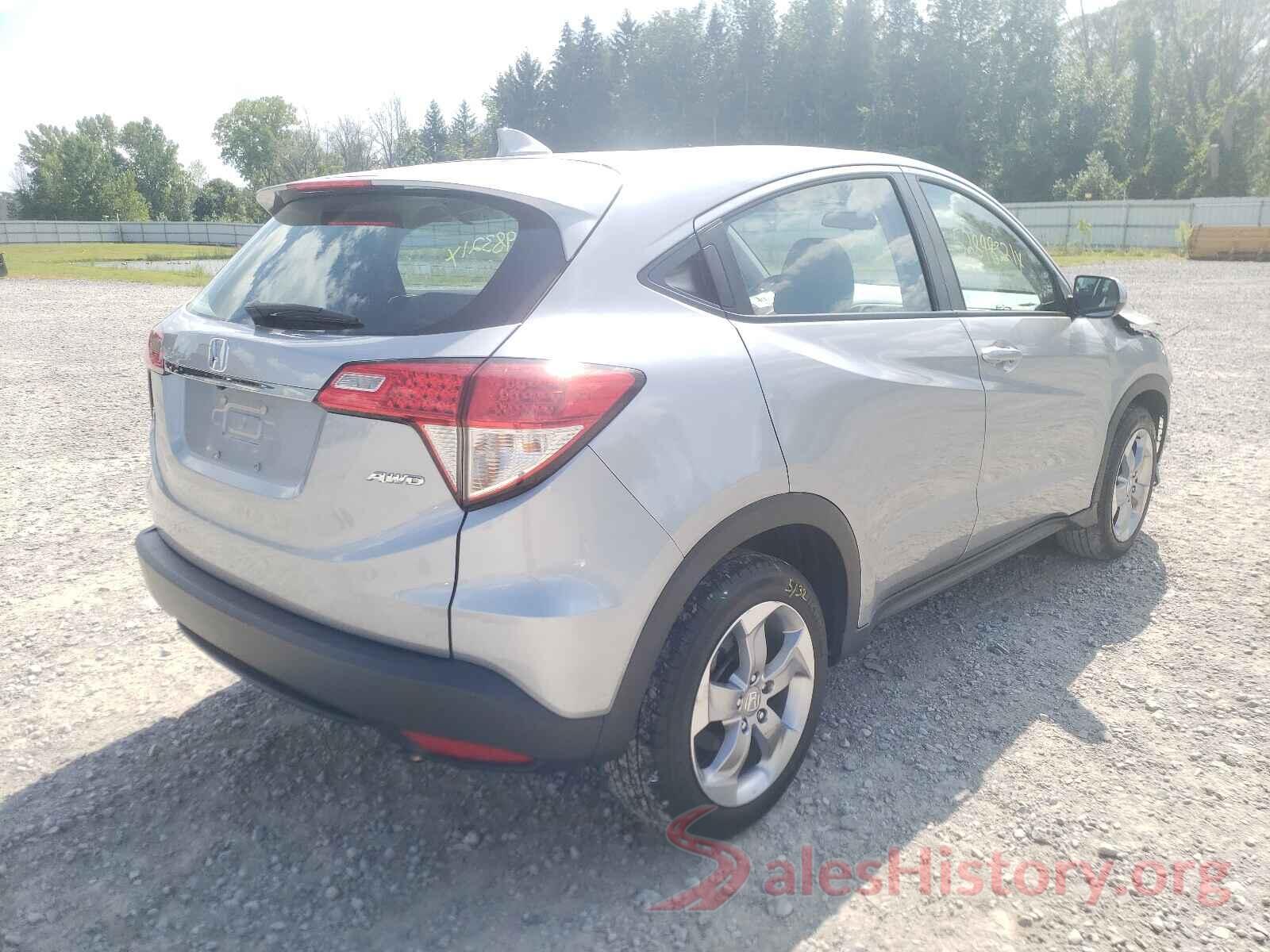 3CZRU6H37KG700734 2019 HONDA HR-V