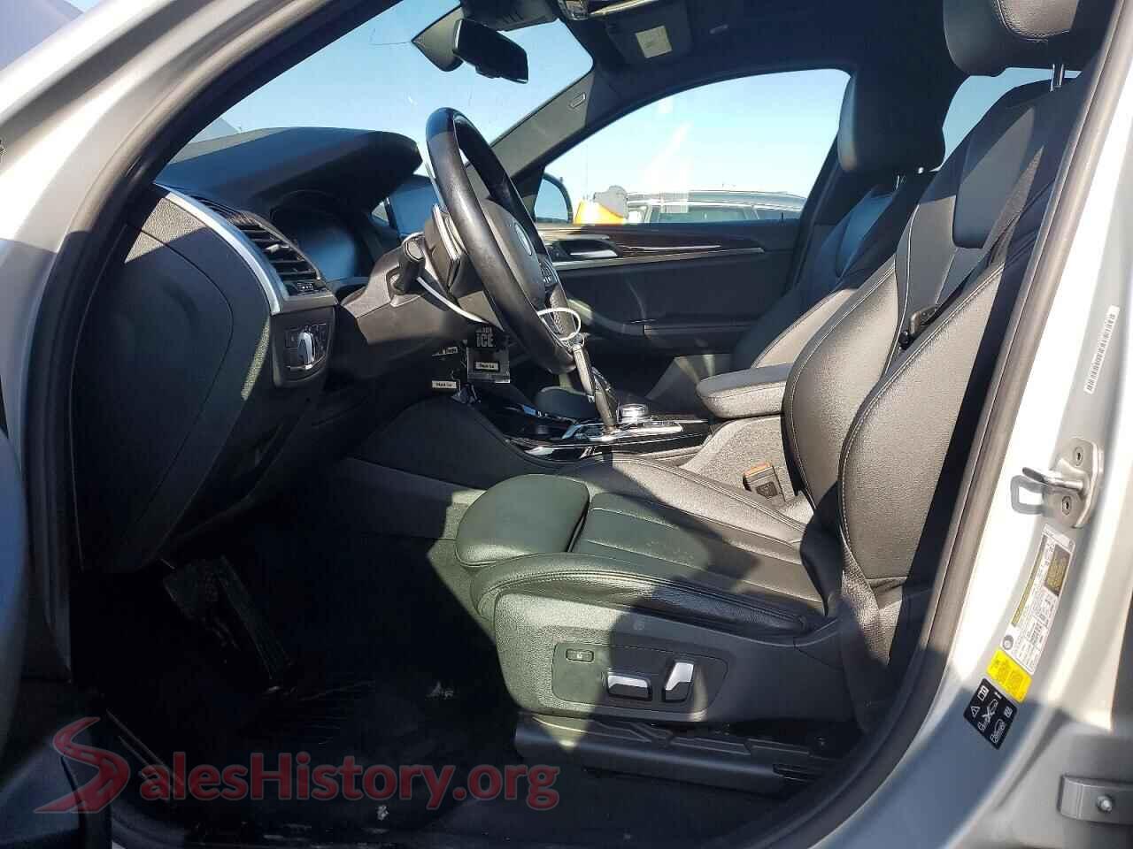 2021 BMW X4 VIN 5UX2V1C02M9H86995, engine bay