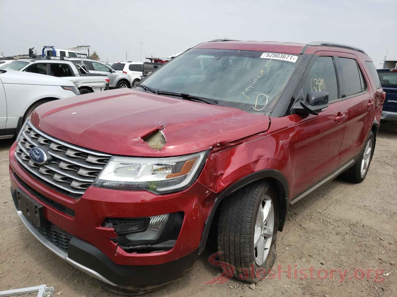 1FM5K8D83GGC16260 2016 FORD EXPLORER