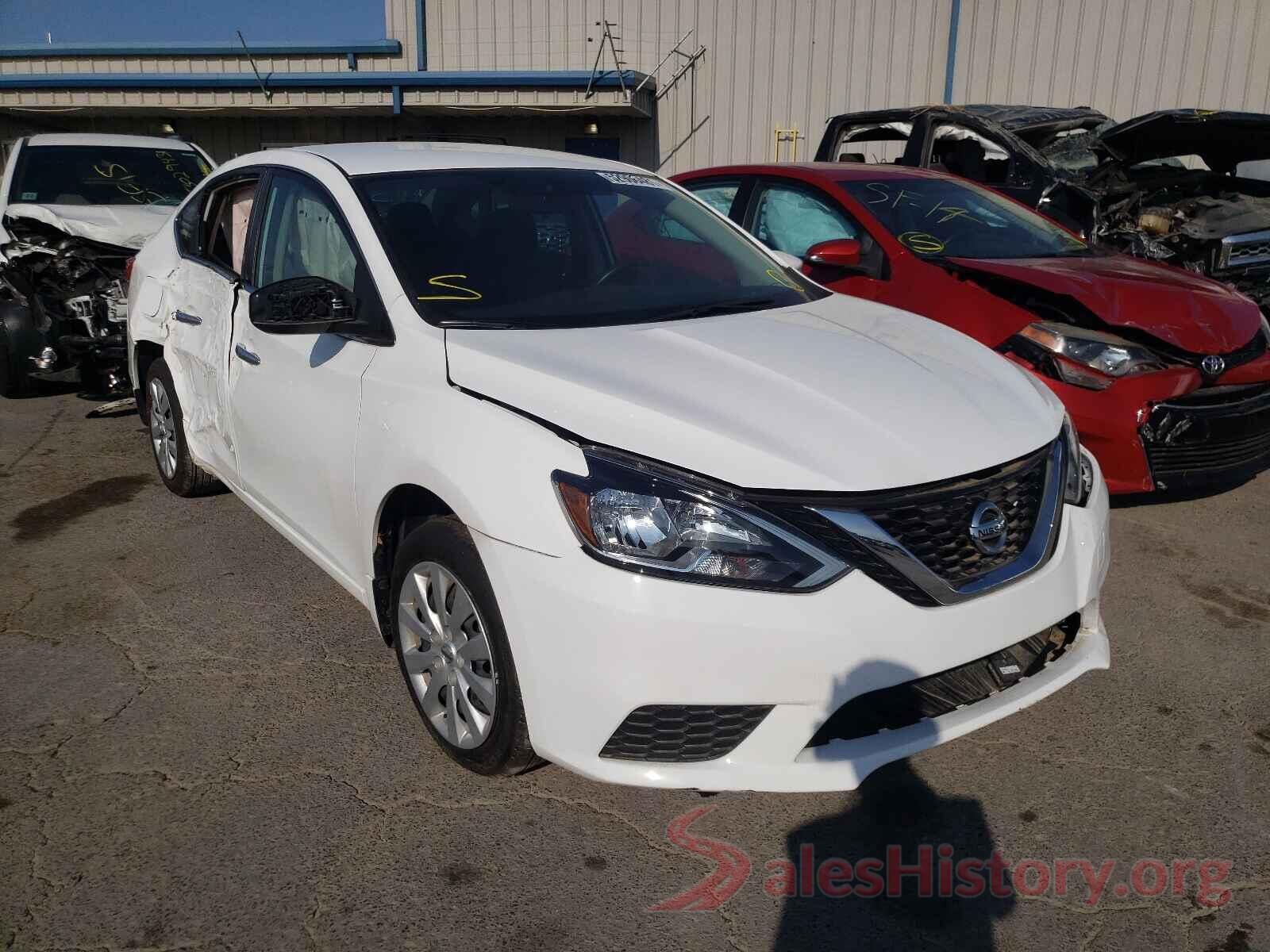 3N1AB7AP0KY411204 2019 NISSAN SENTRA