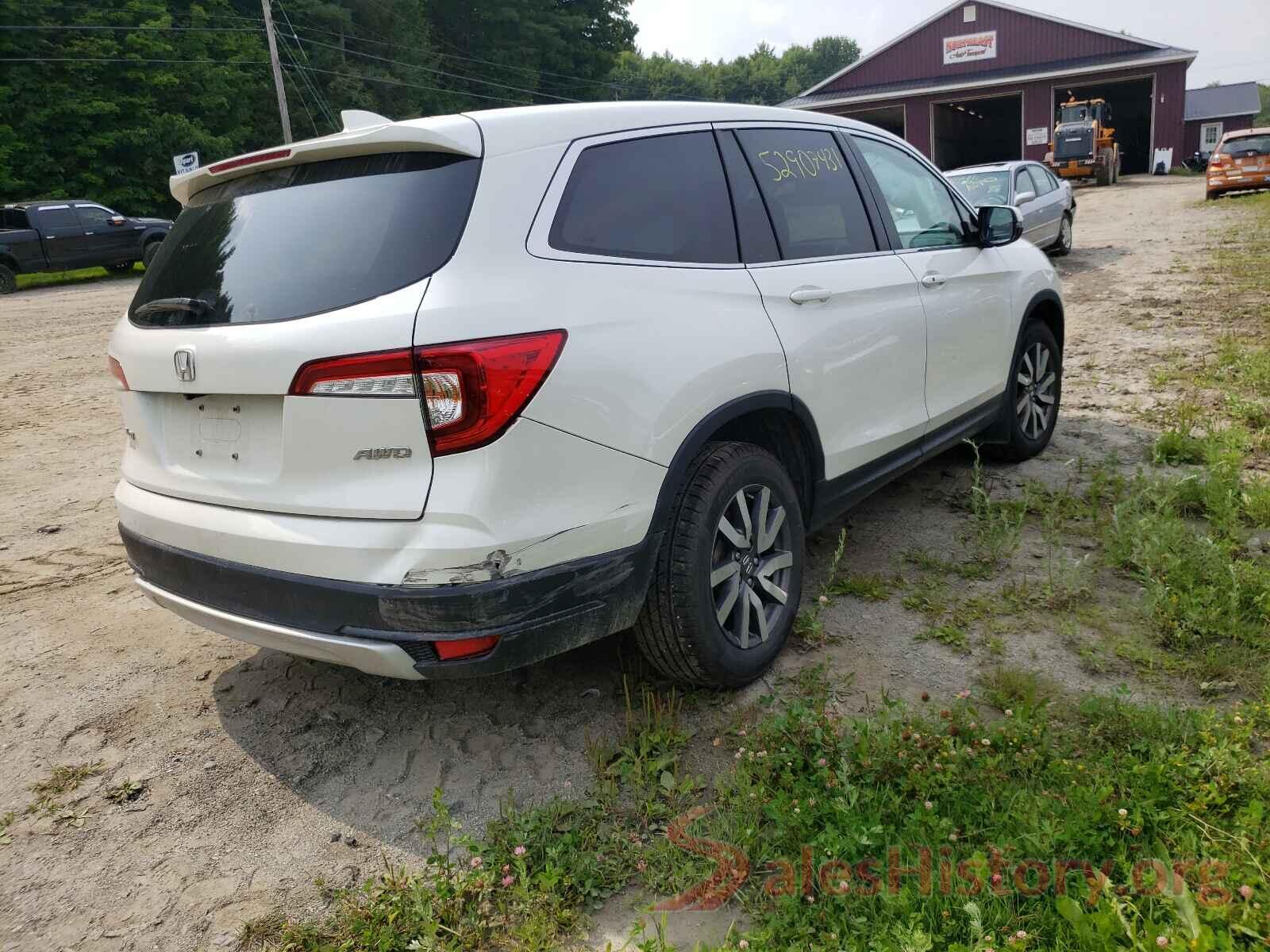 5FNYF6H58KB055353 2019 HONDA PILOT