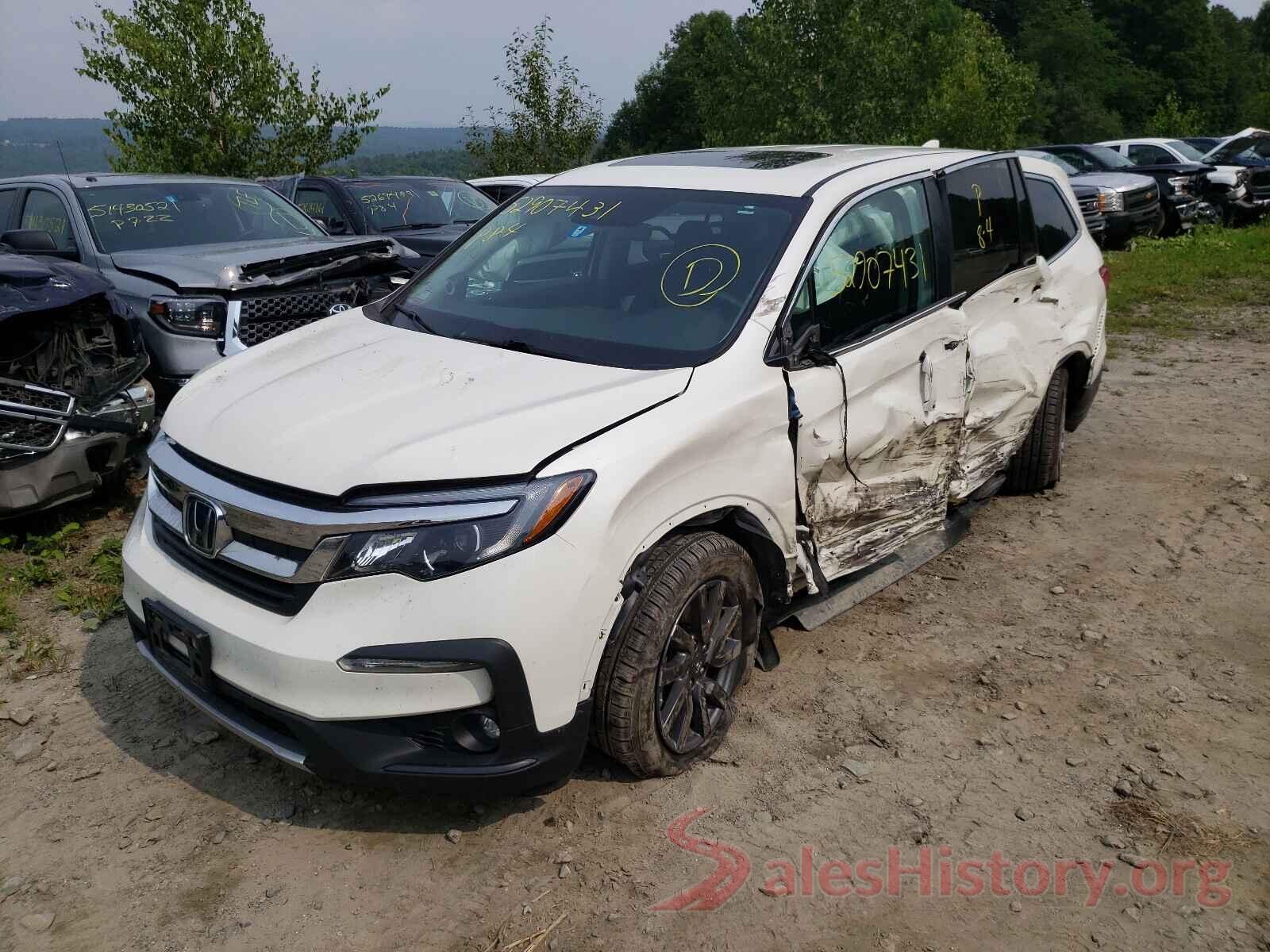 5FNYF6H58KB055353 2019 HONDA PILOT