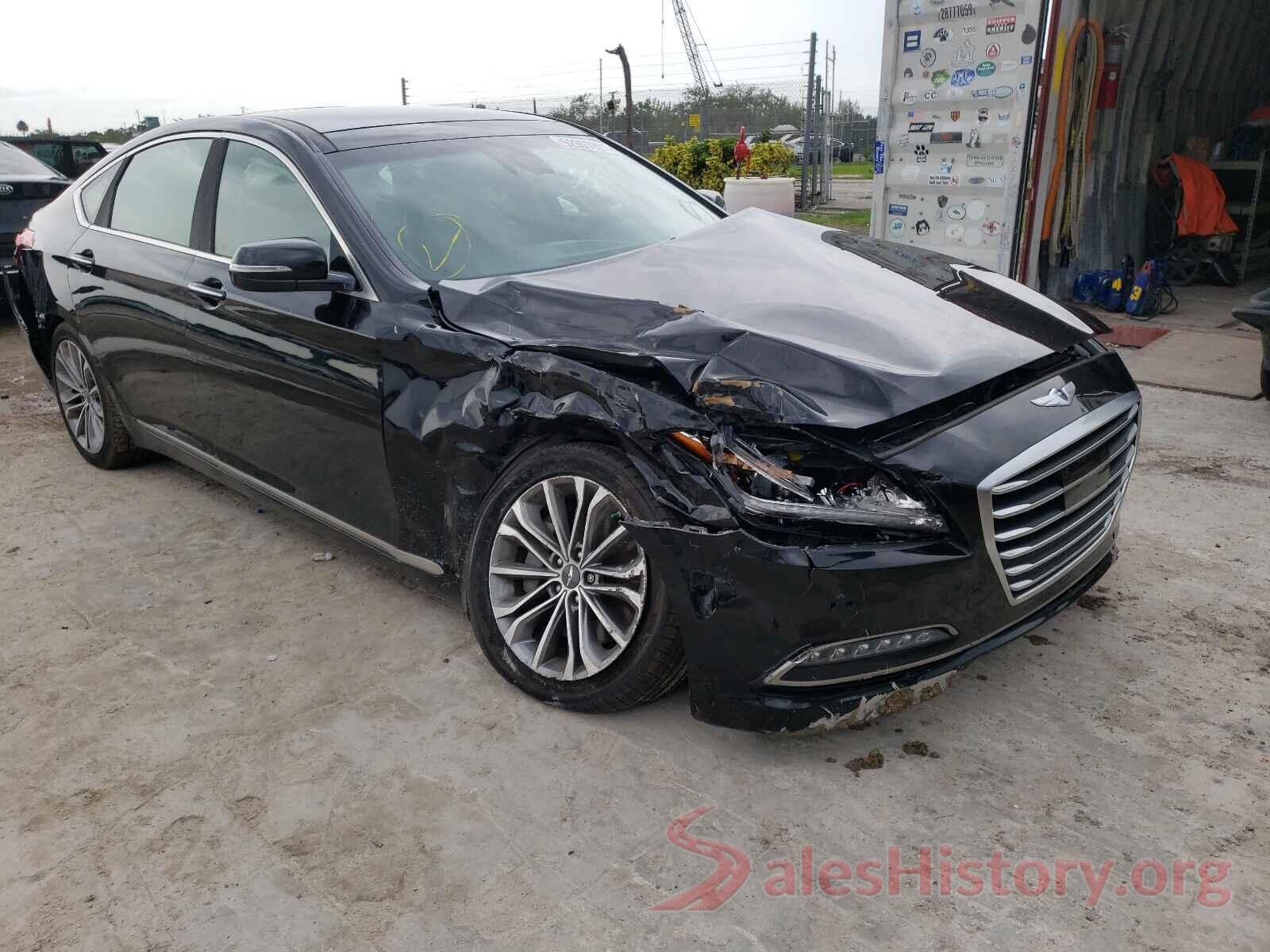 KMHGN4JE5GU106914 2016 HYUNDAI GENESIS