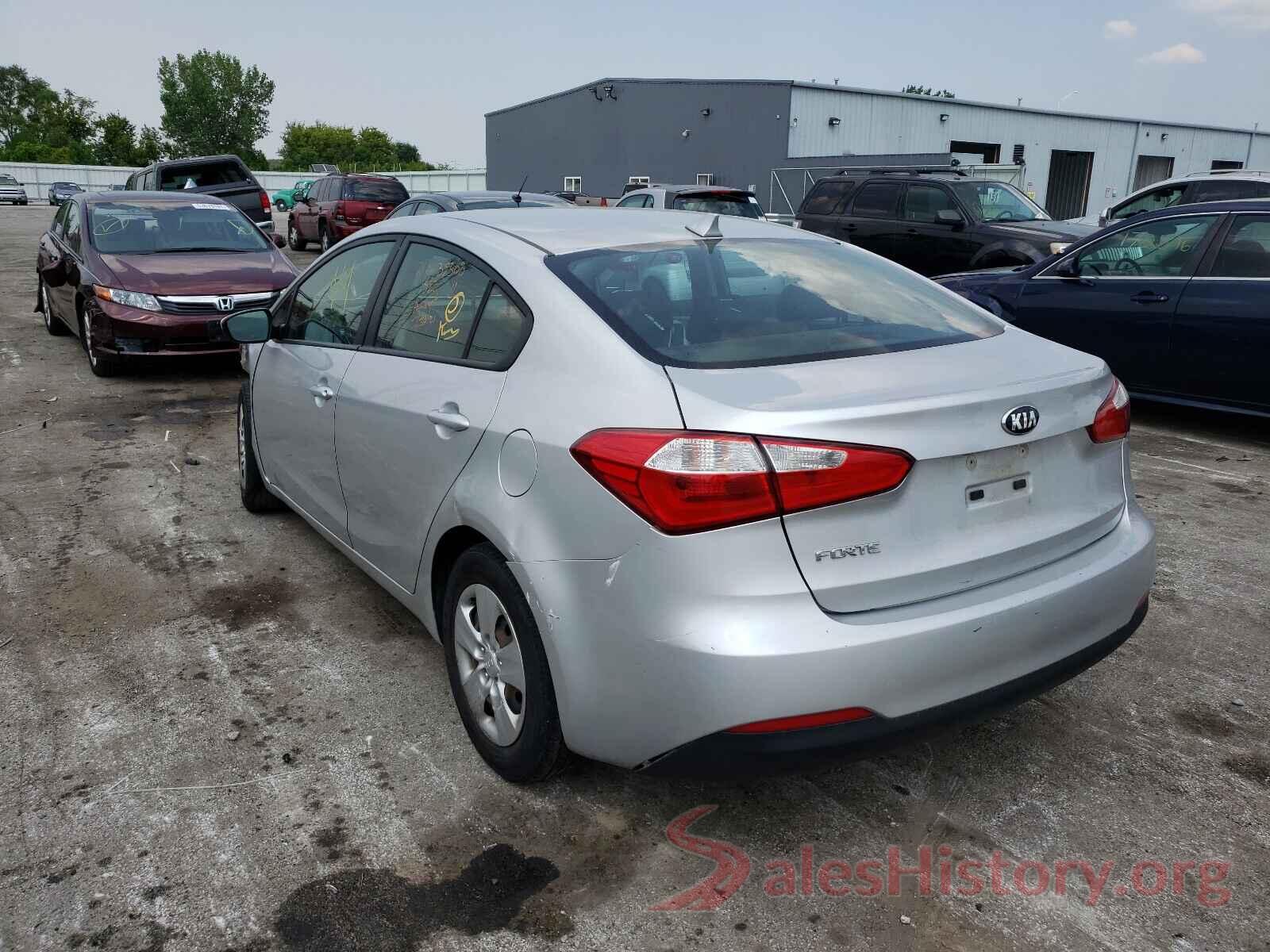 KNAFK4A6XG5561797 2016 KIA FORTE