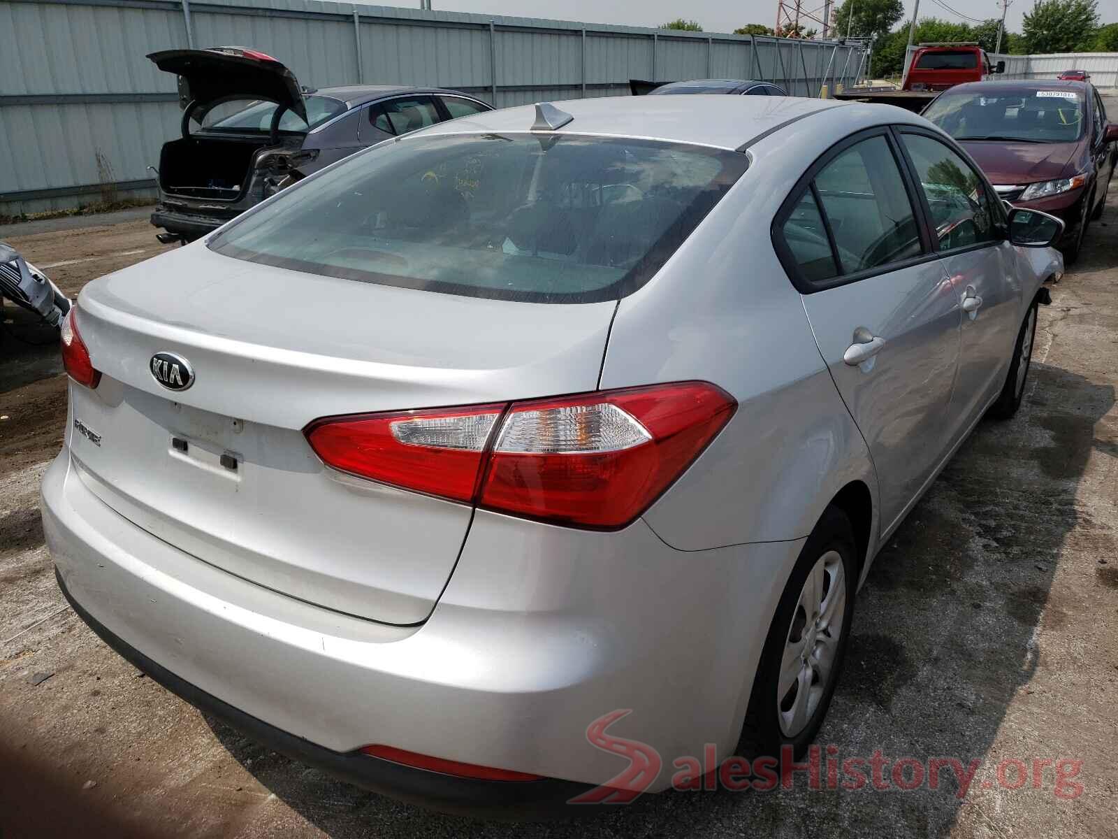 KNAFK4A6XG5561797 2016 KIA FORTE