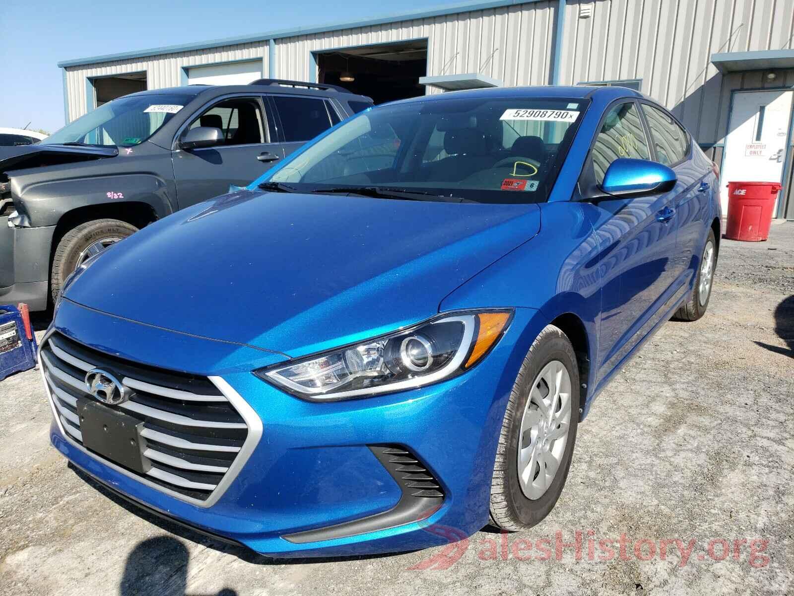 KMHD74LFXHU369615 2017 HYUNDAI ELANTRA