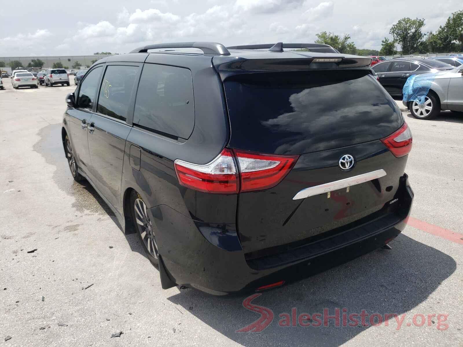 5TDYZ3DC4KS016443 2019 TOYOTA SIENNA