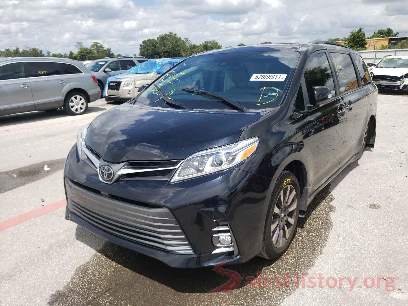 5TDYZ3DC4KS016443 2019 TOYOTA SIENNA