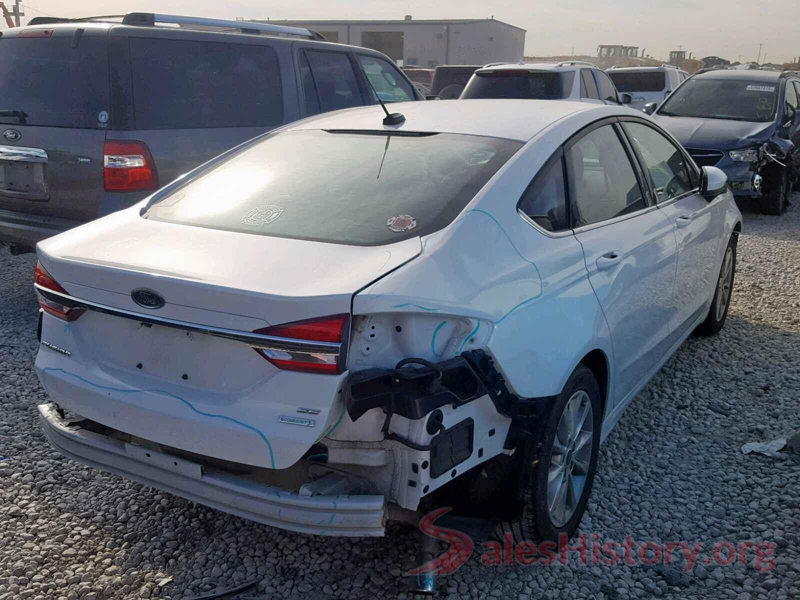 3FA6P0HD0HR145506 2017 FORD FUSION SE