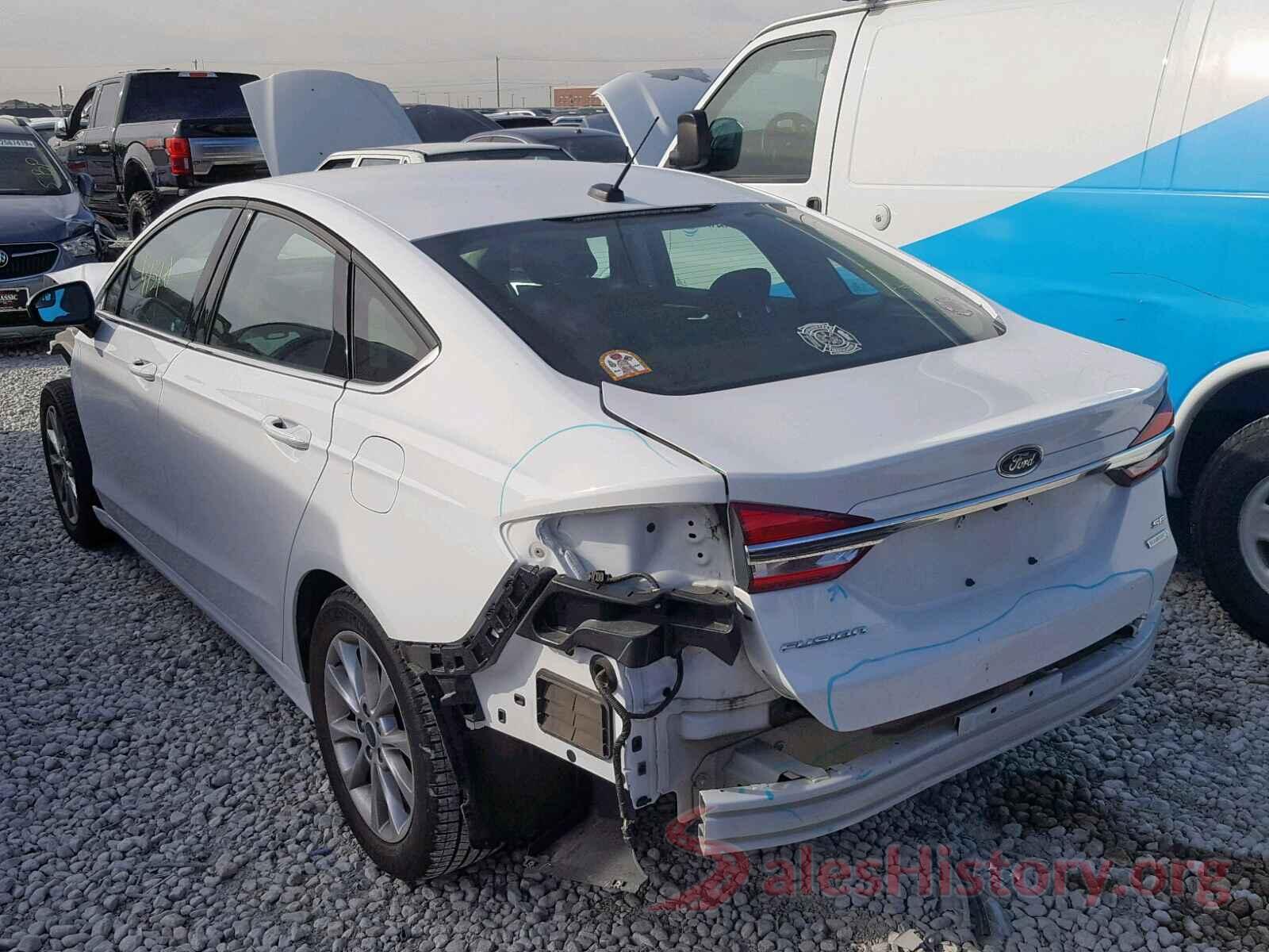 3FA6P0HD0HR145506 2017 FORD FUSION SE