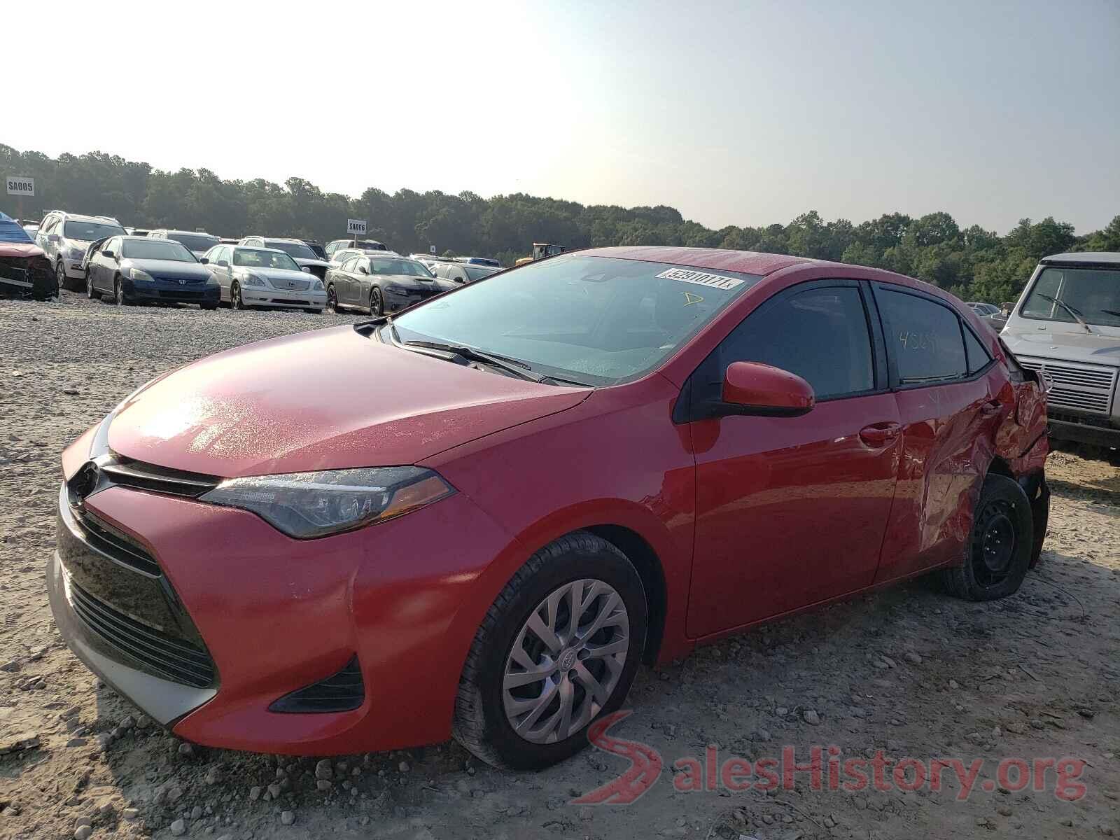 2T1BURHE7KC165277 2019 TOYOTA COROLLA