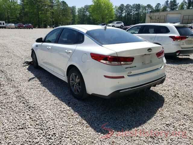 5XXGT4L34KG350168 2019 KIA OPTIMA