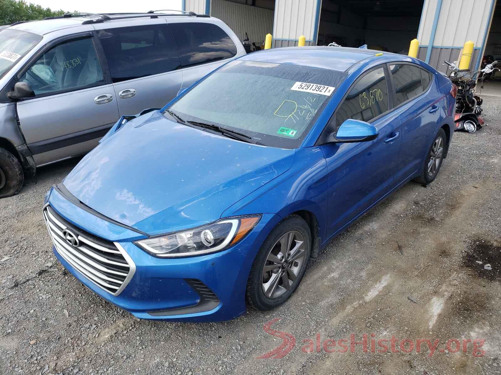 KMHD84LF2JU593612 2018 HYUNDAI ELANTRA