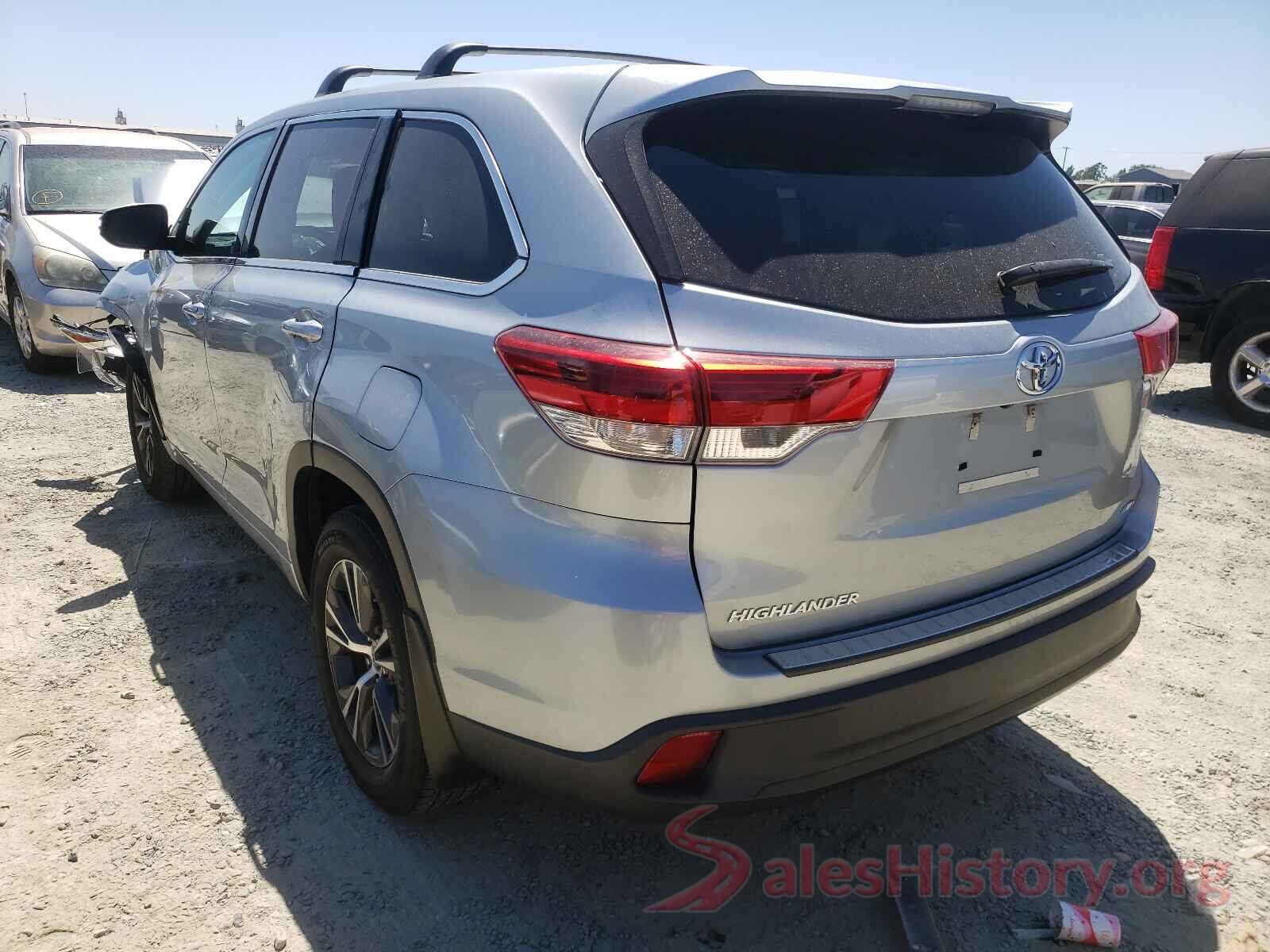 5TDBZRFH3HS480012 2017 TOYOTA HIGHLANDER