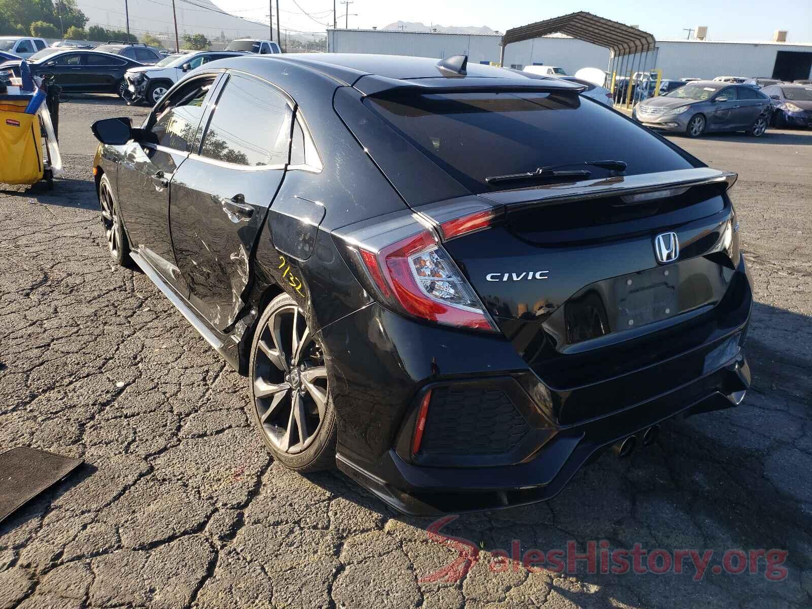 SHHFK7H46HU419700 2017 HONDA CIVIC