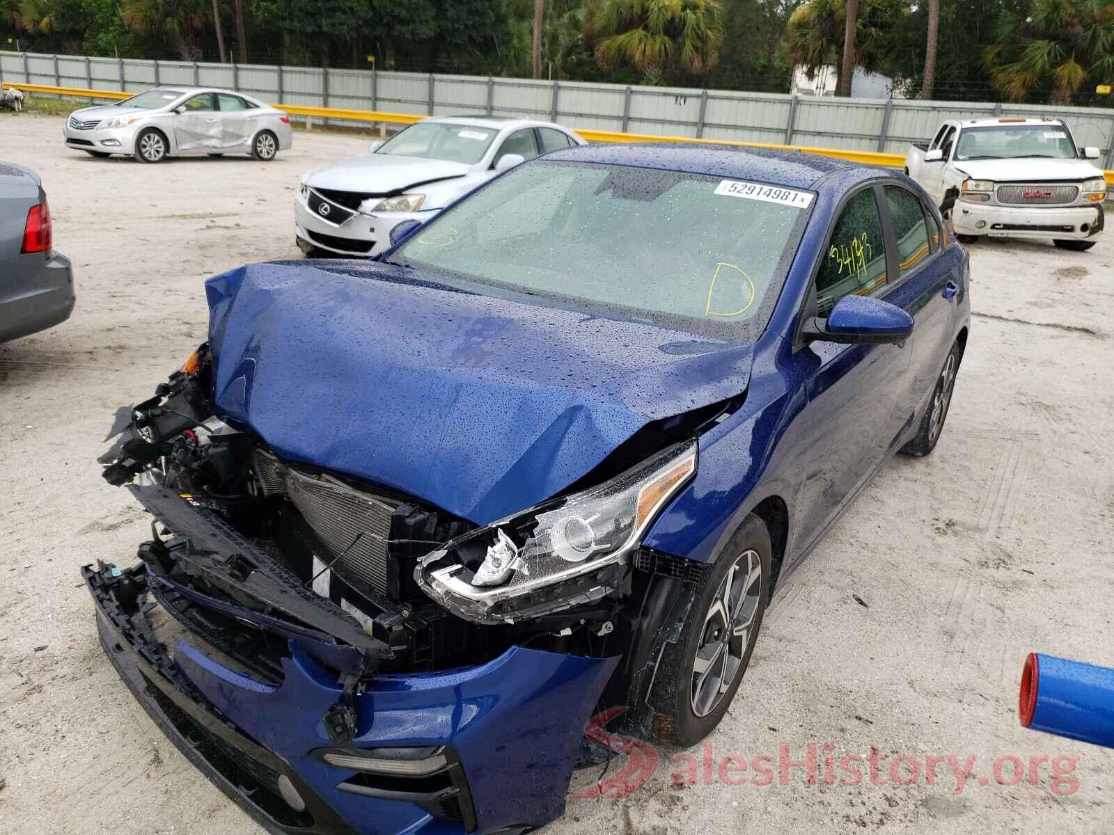 3KPF24ADXKE051156 2019 KIA FORTE