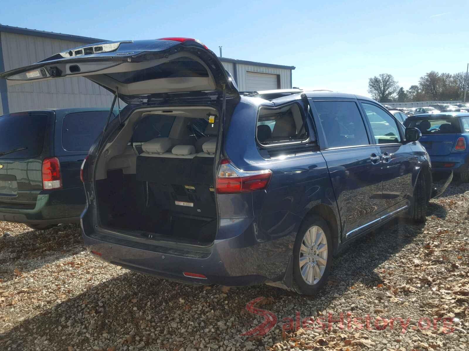 5TDDZ3DC2HS178787 2017 TOYOTA SIENNA XLE