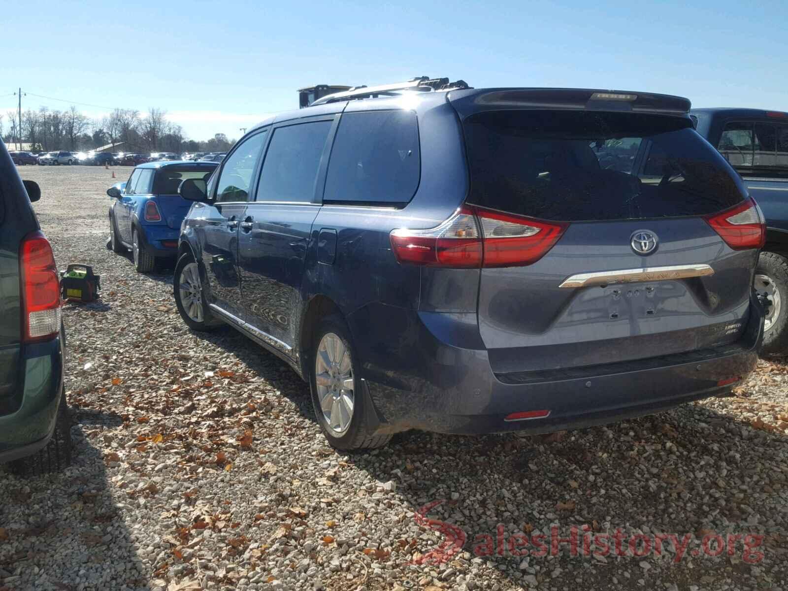 5TDDZ3DC2HS178787 2017 TOYOTA SIENNA XLE