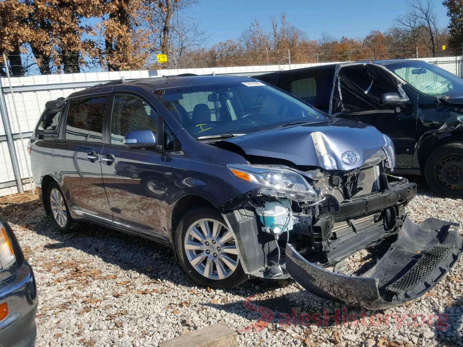 5TDDZ3DC2HS178787 2017 TOYOTA SIENNA XLE