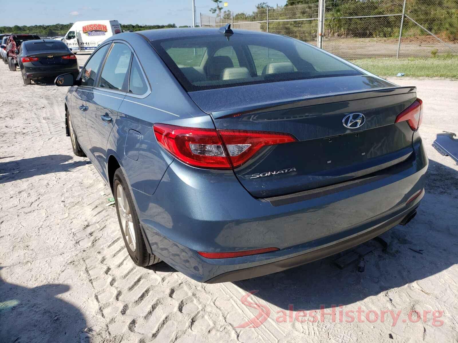 5NPE24AF9HH517001 2017 HYUNDAI SONATA