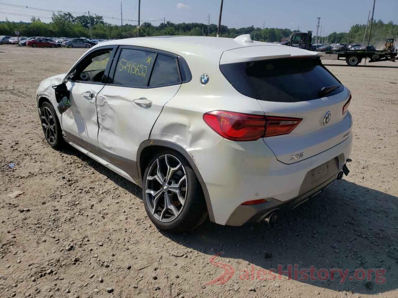 WBXYJ1C00L5P50381 2020 BMW X2