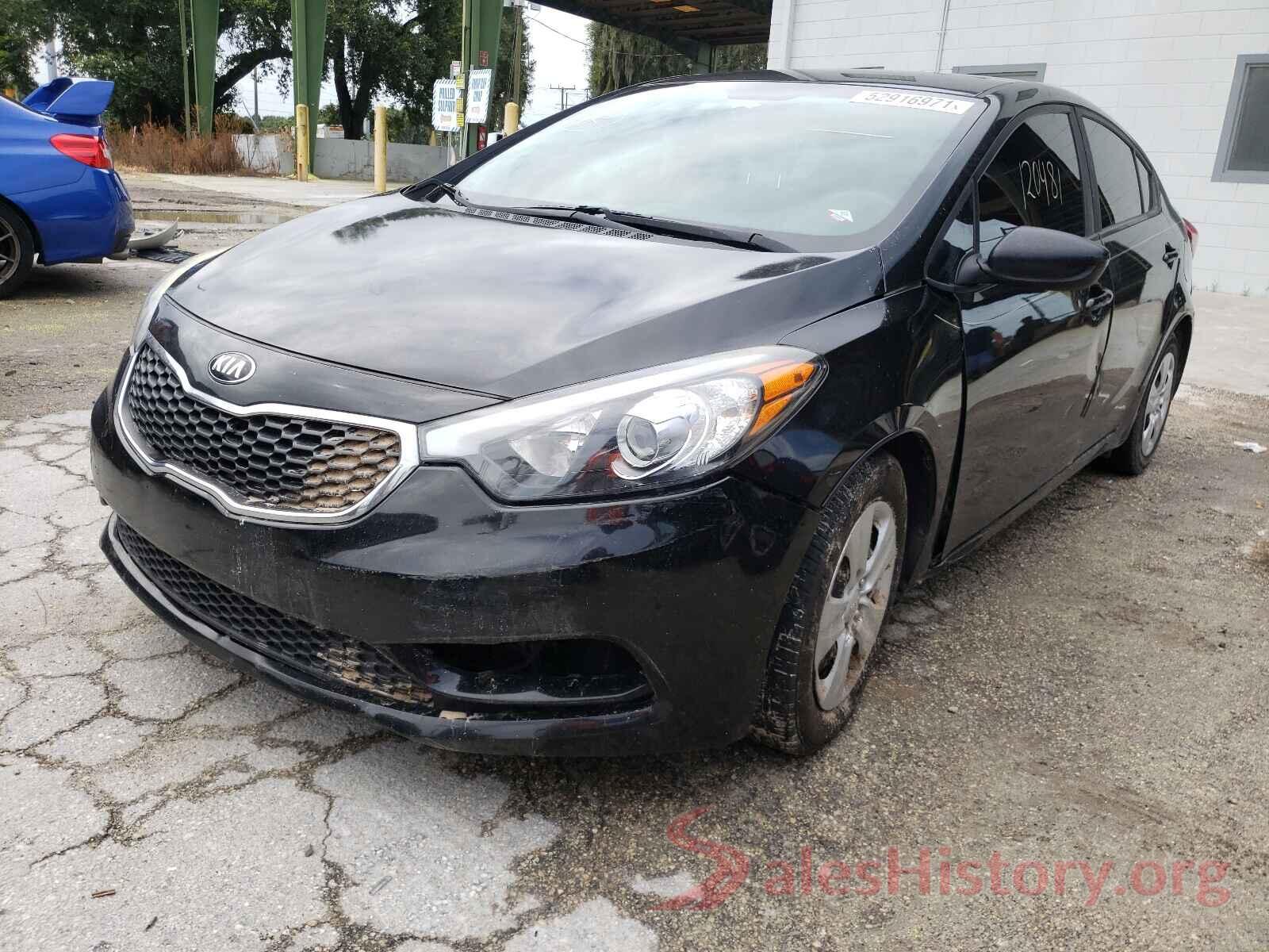 KNAFK4A61G5519633 2016 KIA FORTE