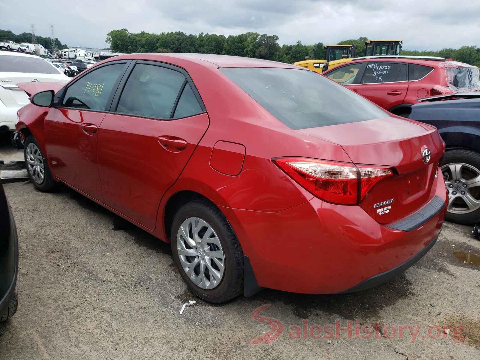 2T1BURHE2JC975267 2018 TOYOTA COROLLA