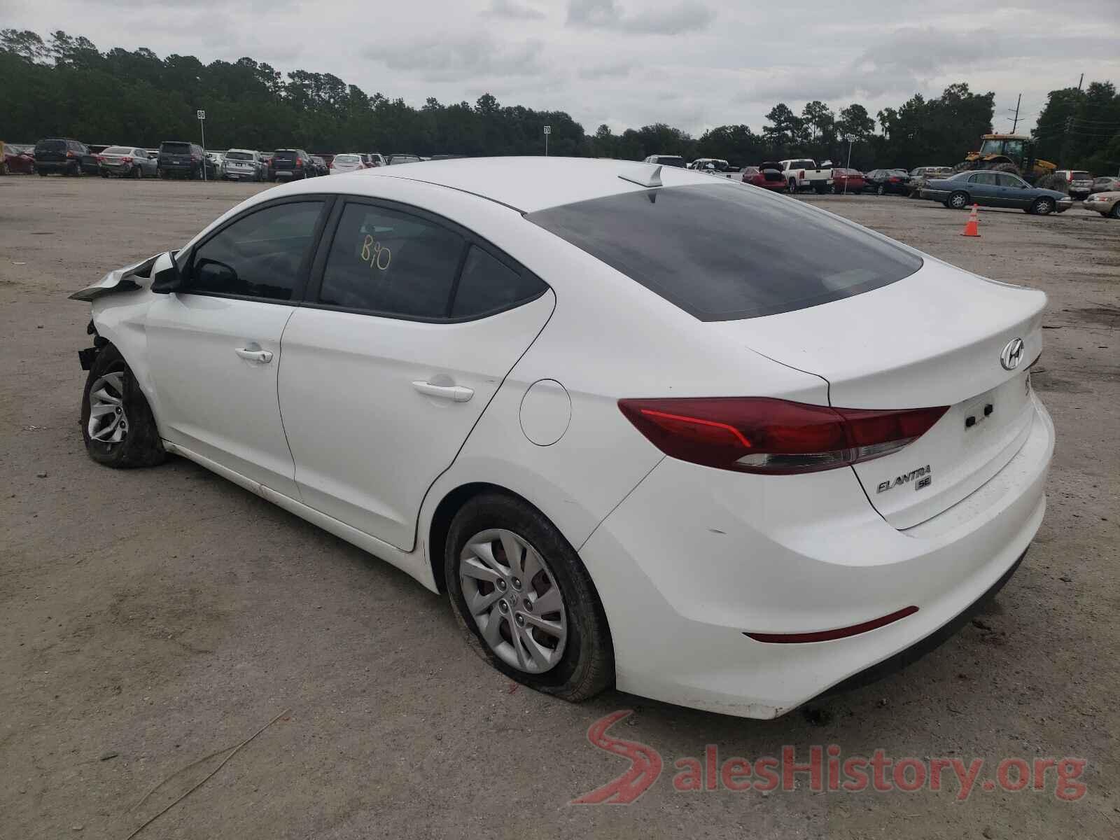 5NPD74LF7HH066595 2017 HYUNDAI ELANTRA