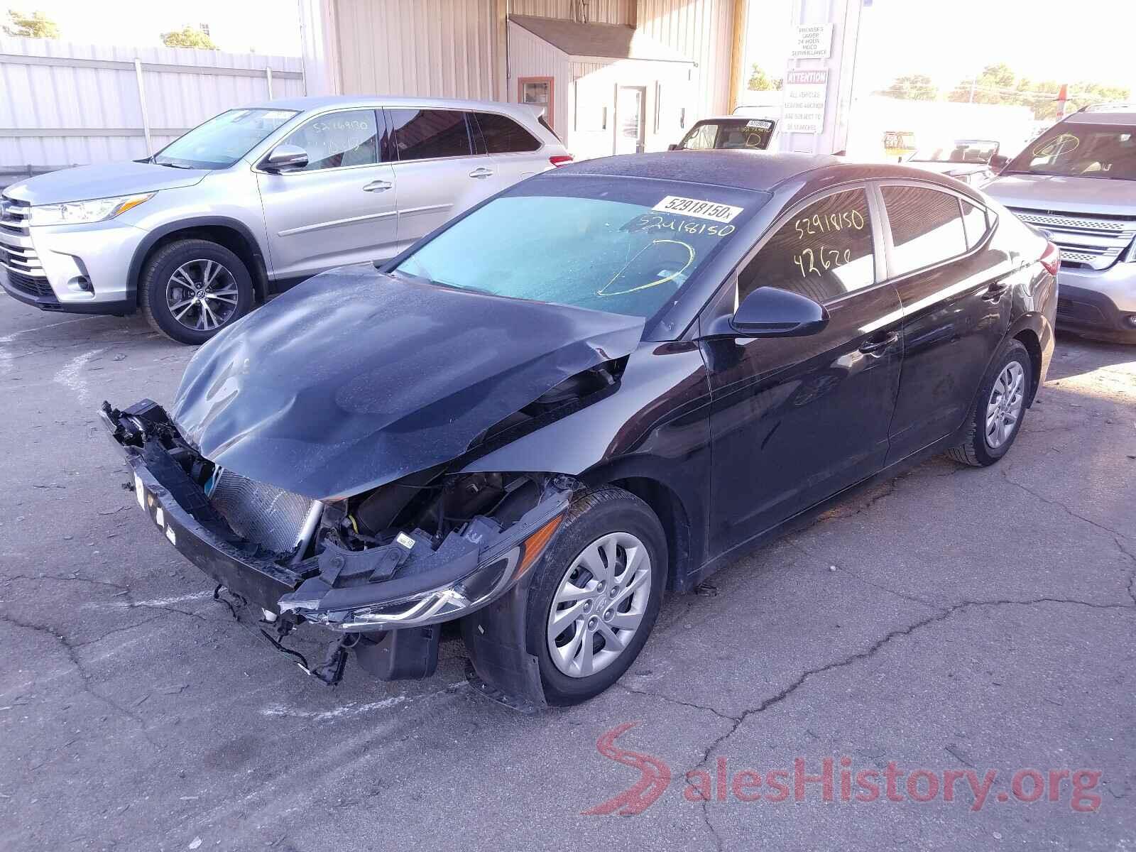 KMHD74LF6HU115013 2017 HYUNDAI ELANTRA