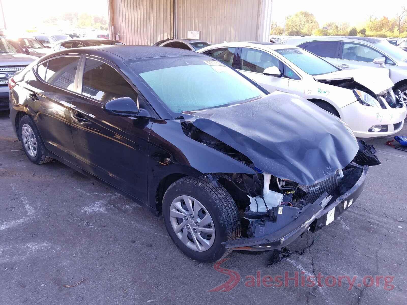 KMHD74LF6HU115013 2017 HYUNDAI ELANTRA