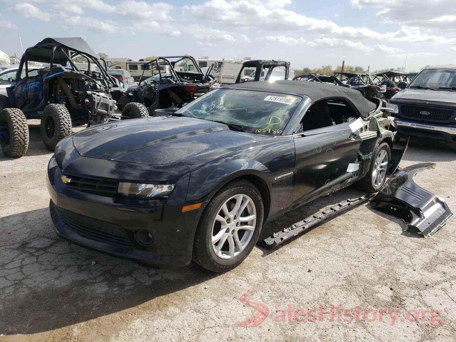 2G1FD3D36F9286254 2015 CHEVROLET CAMARO