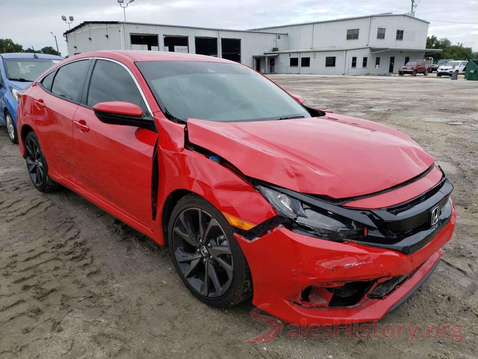 2HGFC2F89KH592170 2019 HONDA CIVIC