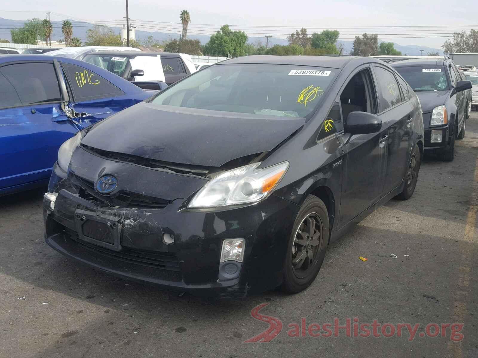 JTDKN3DU2B5313291 2011 TOYOTA PRIUS