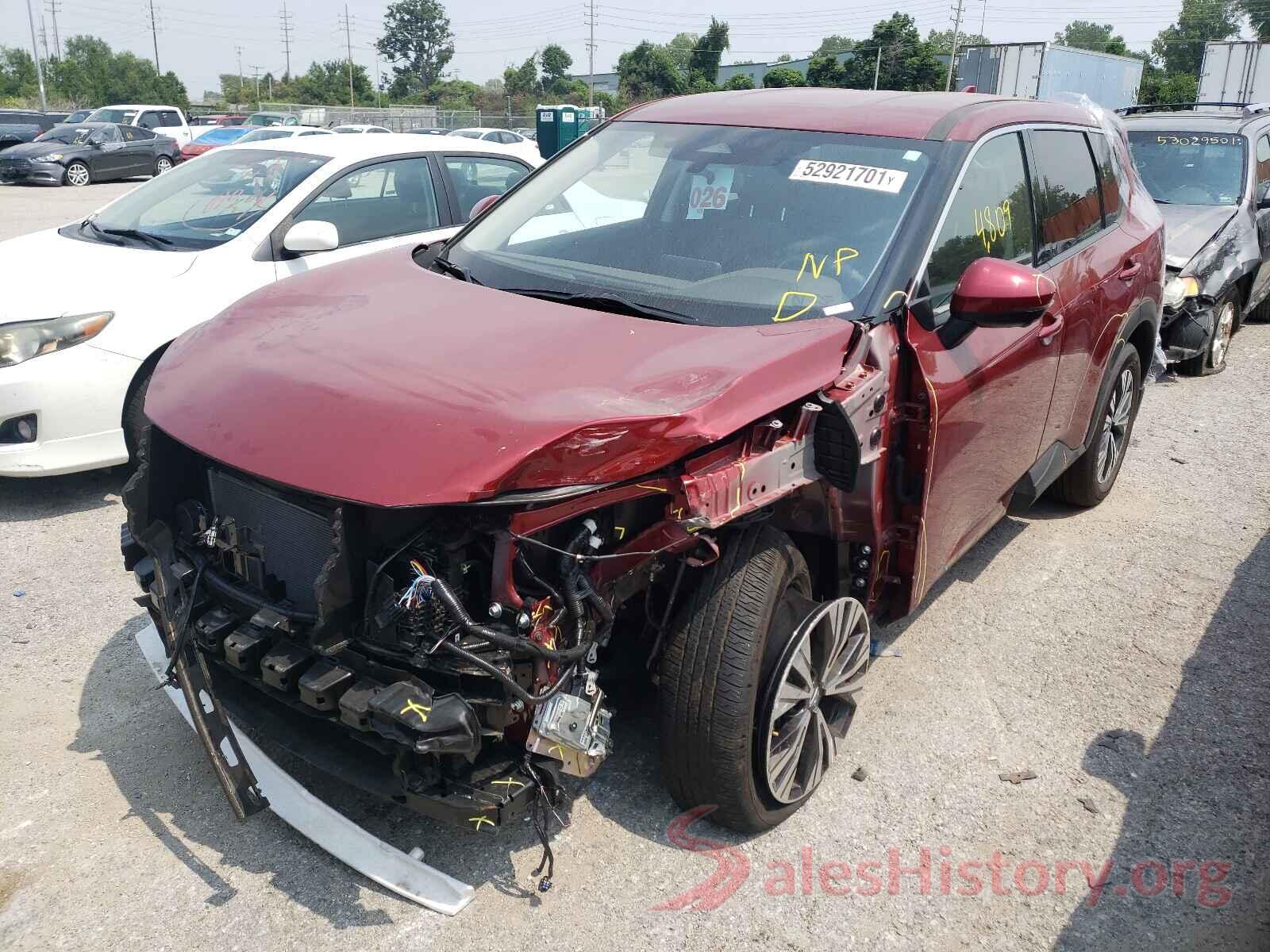 JN8AT3BA7MW000331 2021 NISSAN ROGUE