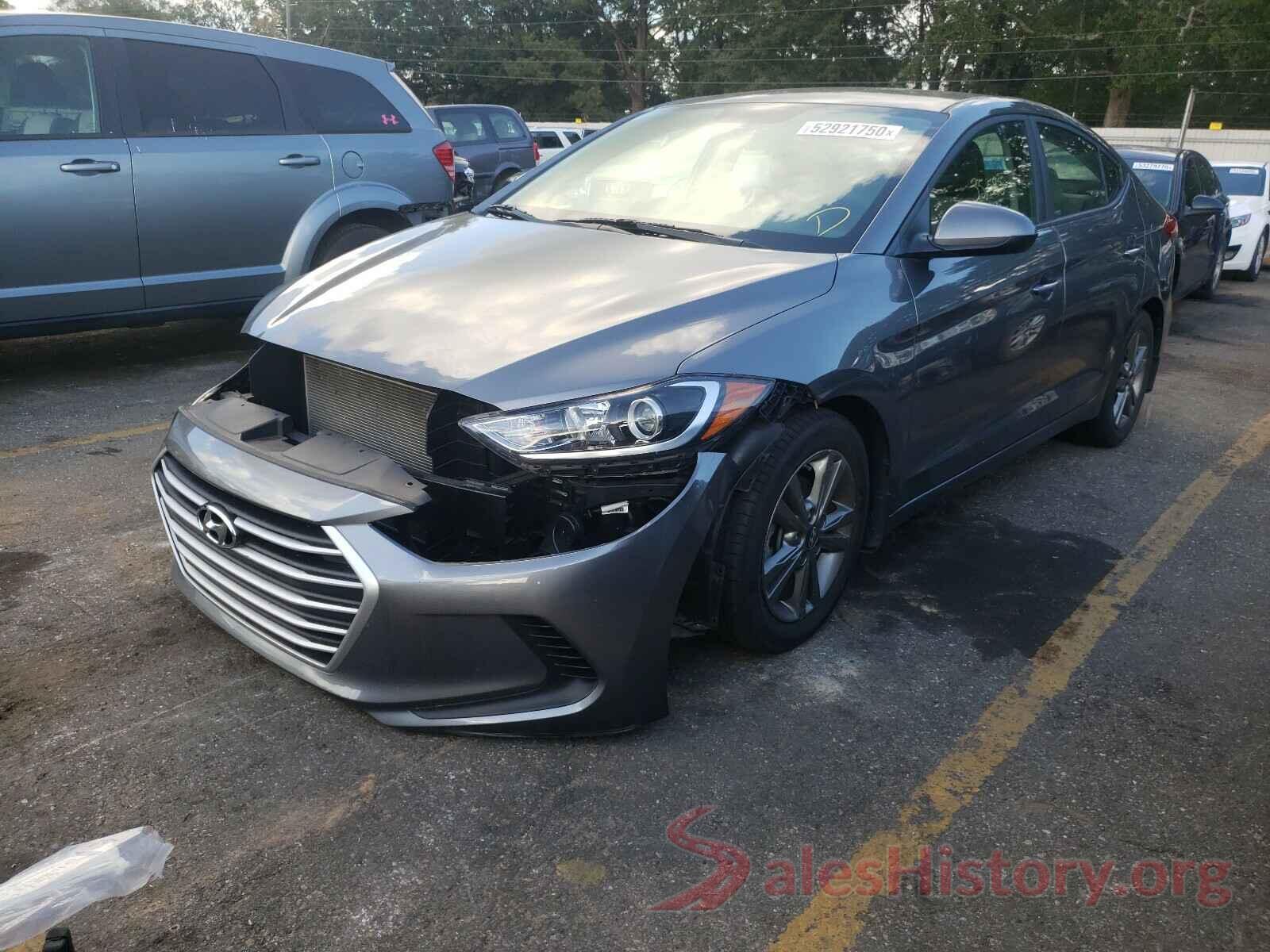 5NPD84LF2JH261734 2018 HYUNDAI ELANTRA