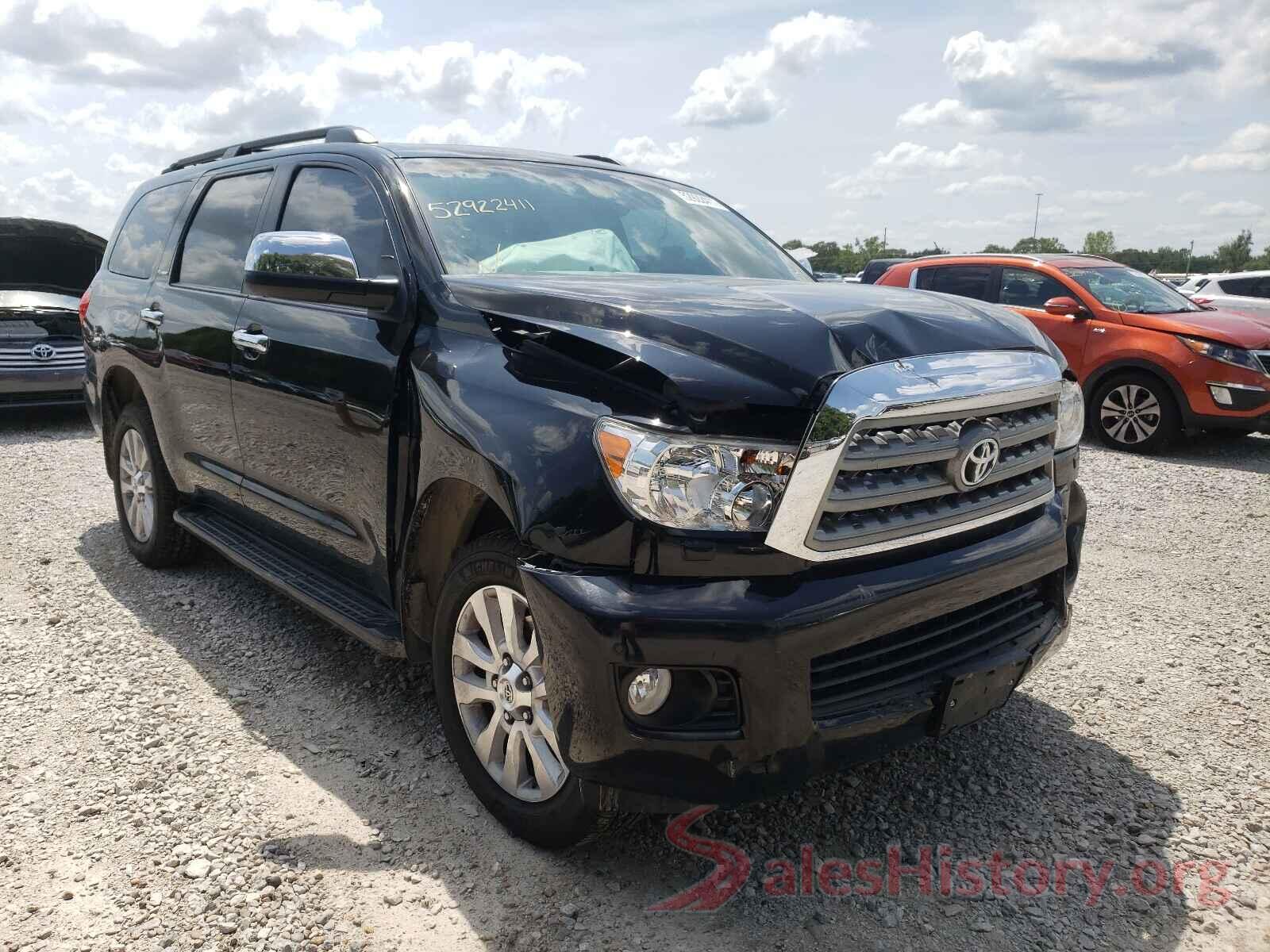 Toyota Sequoia 2016 черный