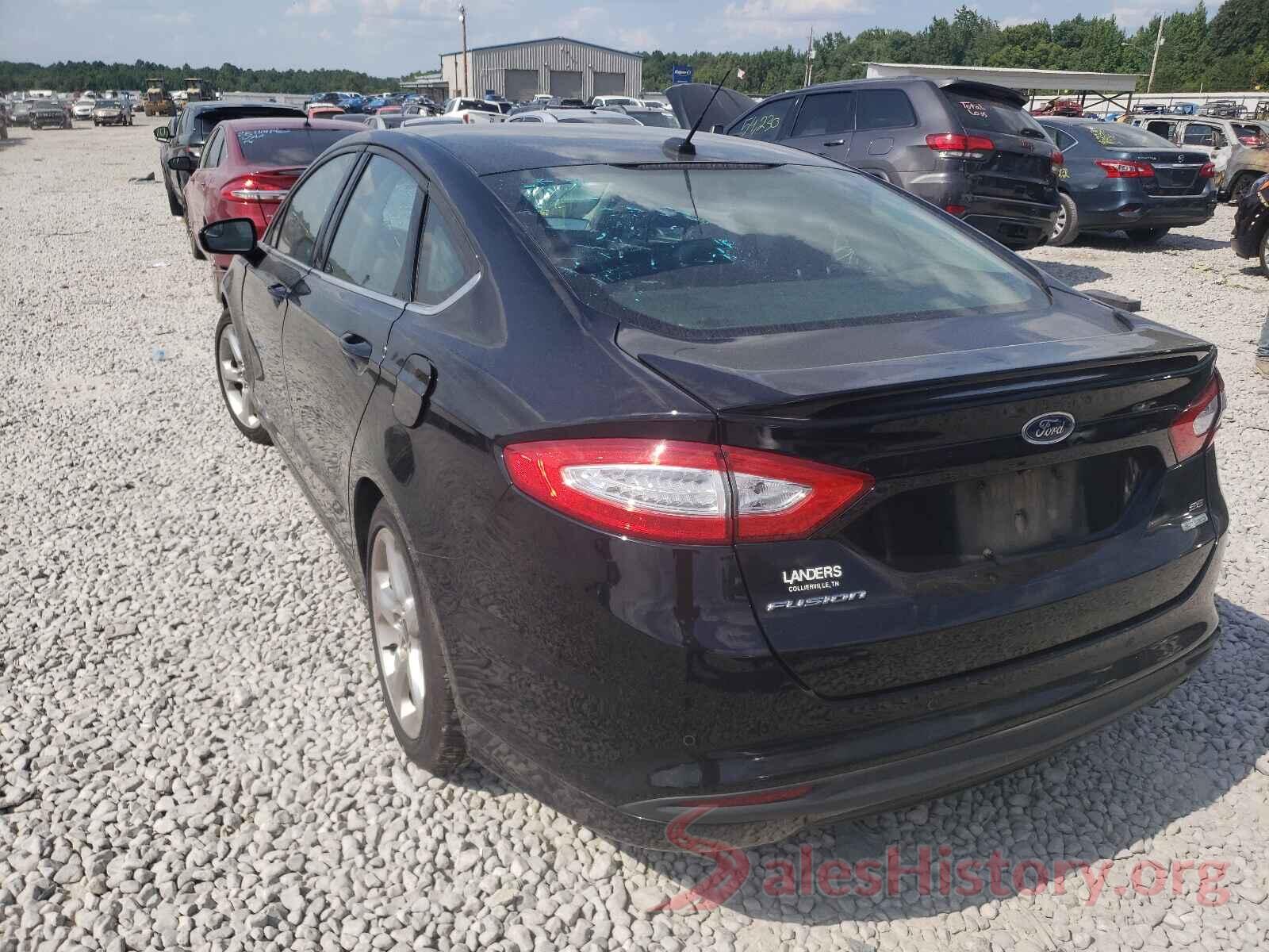 3FA6P0HD8GR102076 2016 FORD FUSION