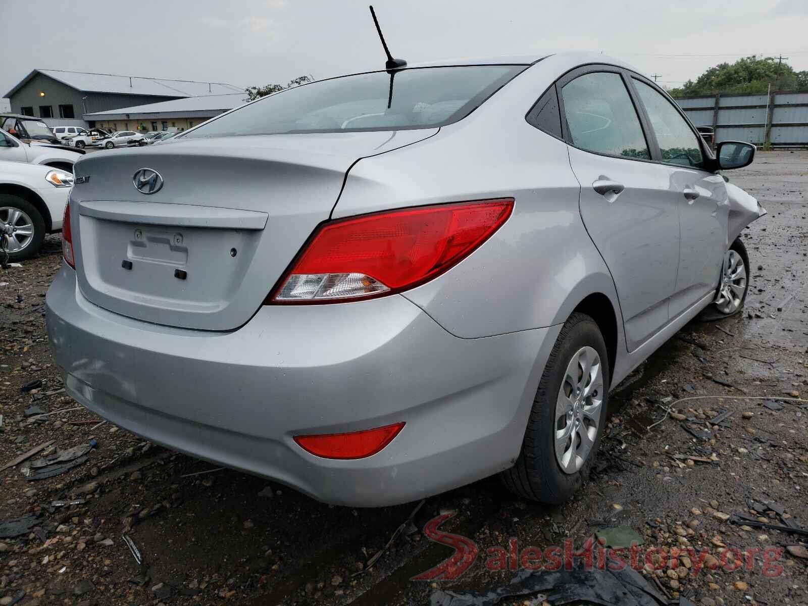 KMHCT4AE8GU004298 2016 HYUNDAI ACCENT