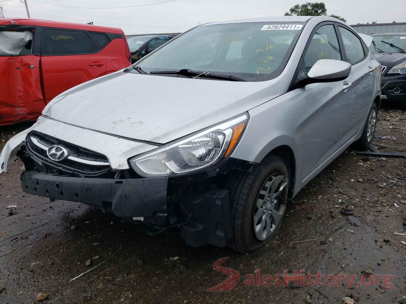 KMHCT4AE8GU004298 2016 HYUNDAI ACCENT